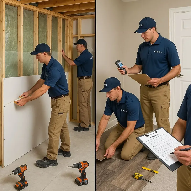 Repairs and Reconstruction process in Gates County, NC